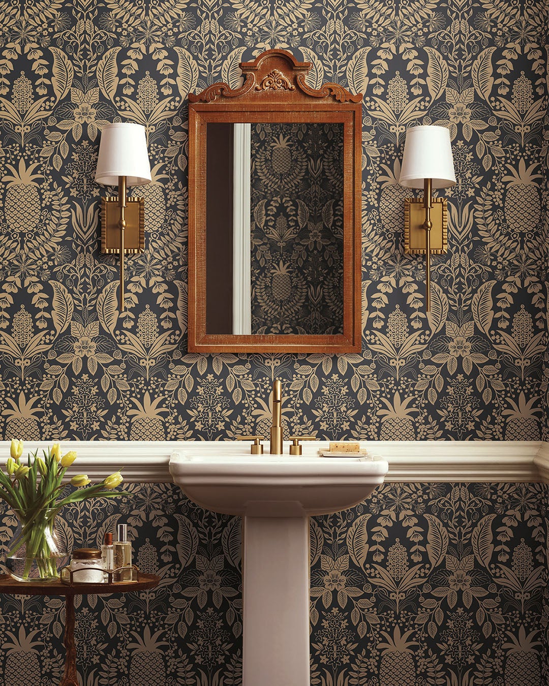 Midbec Tapeter - Pineapple Damask tapet - Köp online | Färgvaruhuset